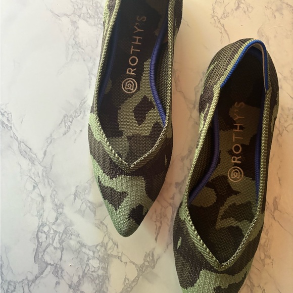Rothy’s “The Point” Camo size 9 Brand New - Picture 3 of 7